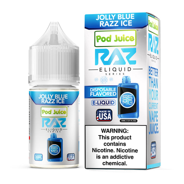 Raz x Pod Jolly Blue Razz Ice | 30ml