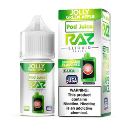 Raz x Pod Jolly Green Apple | 30ml