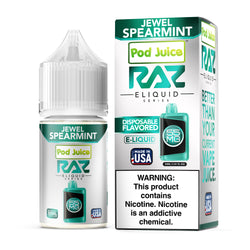 Raz x Pod Jewel Spearmint | 30ml