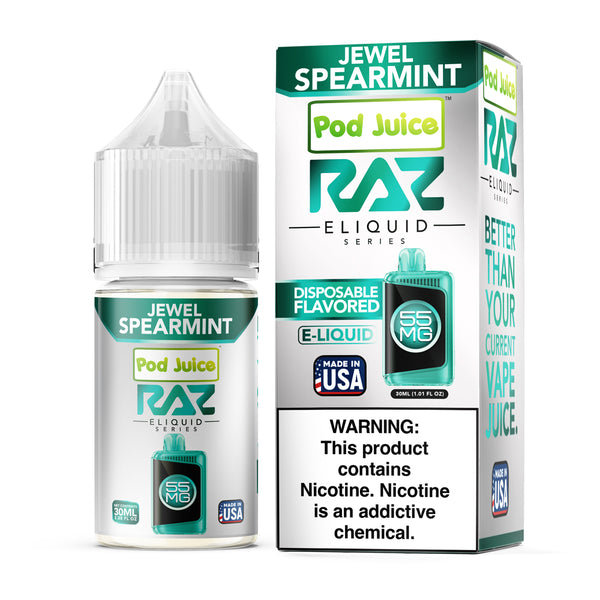 Raz x Pod Jewel Spearmint | 30ml