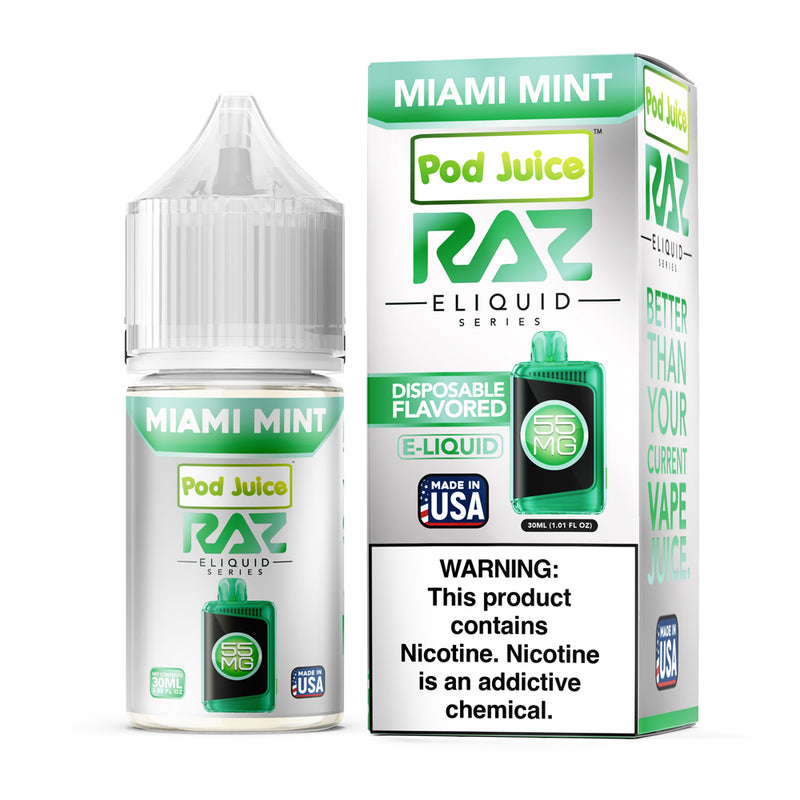 Raz x Pod Miami Mint | 30ml