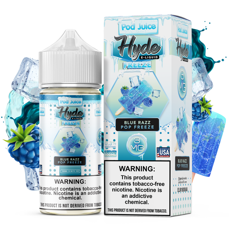 Blue Razz Pop Freeze | 100ml